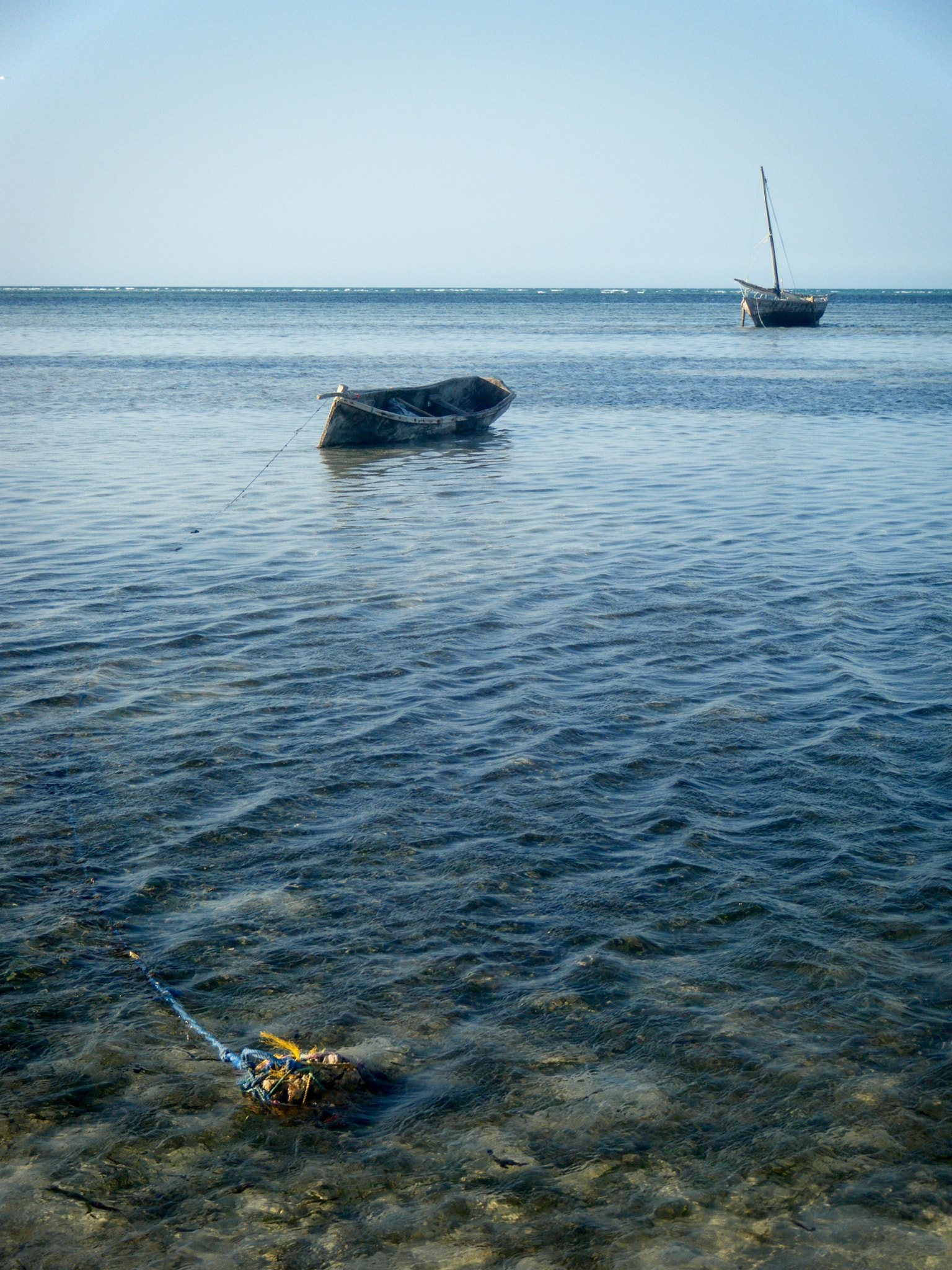 Fujifilm FinePix Z33WP sample photo. Boat anchored at masoko pwani, kilwa masoko, tanzania. july 2015. photography