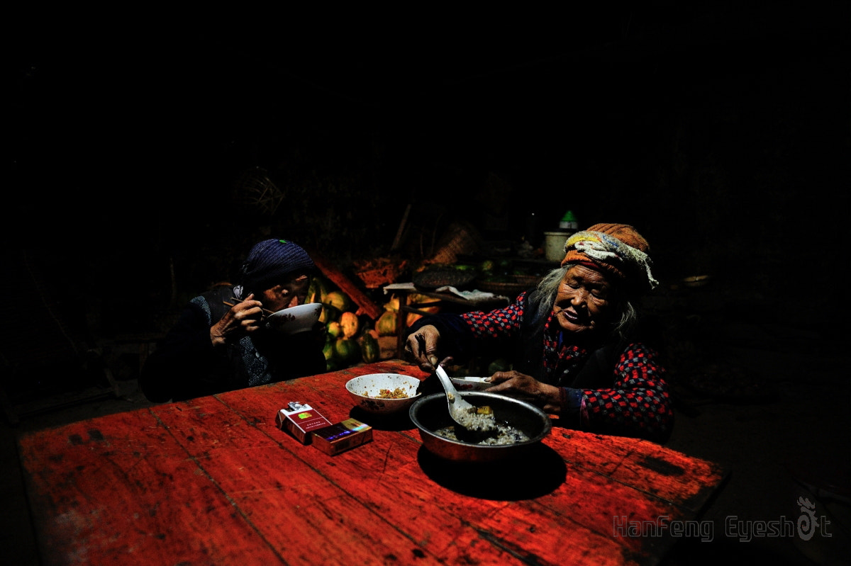 Nikon D700 + Nikon AF Nikkor 20mm F2.8D sample photo. 山里人家 photography