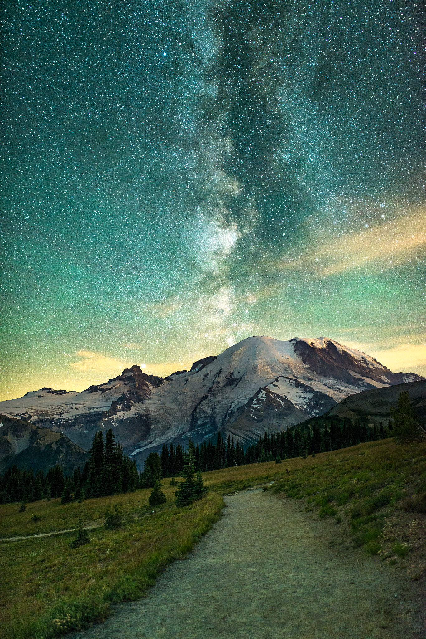 Samyang 12mm F2.8 ED AS NCS Fisheye sample photo. Milky way at sunrise photography