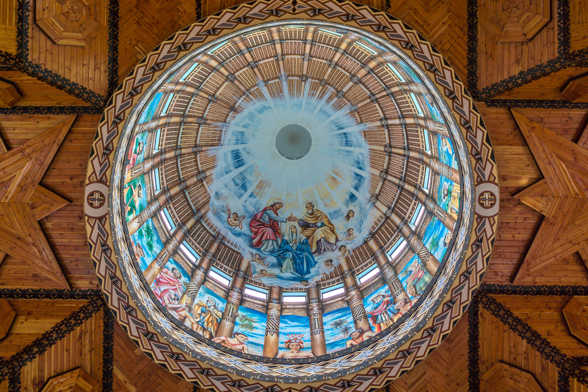 Sony Alpha NEX-7 + Sony E 20mm F2.8 sample photo. Dome of immaculate conception of mary photography