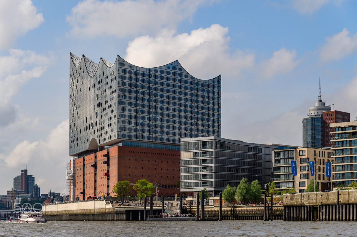 Nikon D4 sample photo. Elbphilharmonie hamburg photography