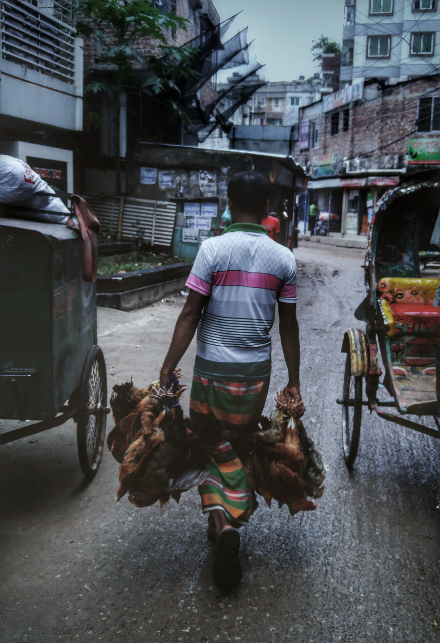 Chicken seller