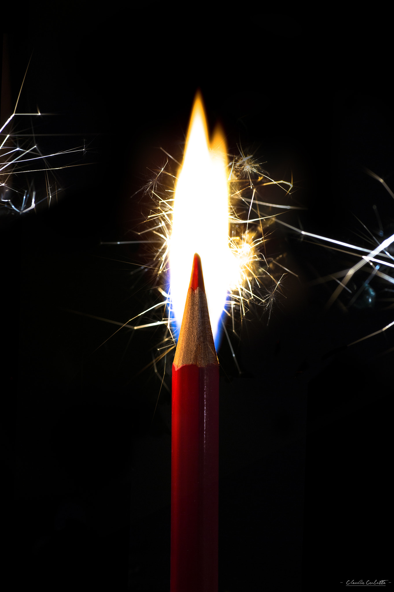 Nikon Df sample photo. Fire photography