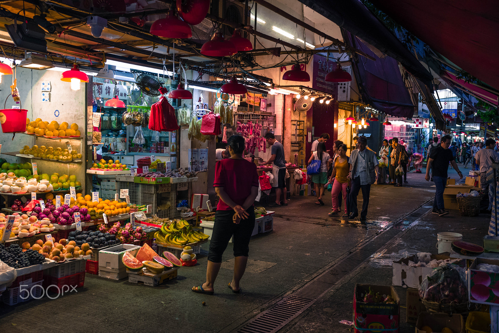 Leica Summilux-M 35mm F1.4 ASPH sample photo. North point market, hong kong photography