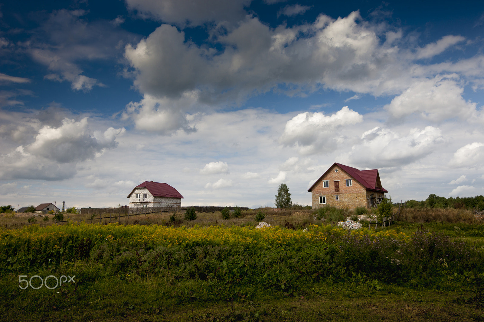 Canon EF 300mm f/2.8L sample photo. Village photography