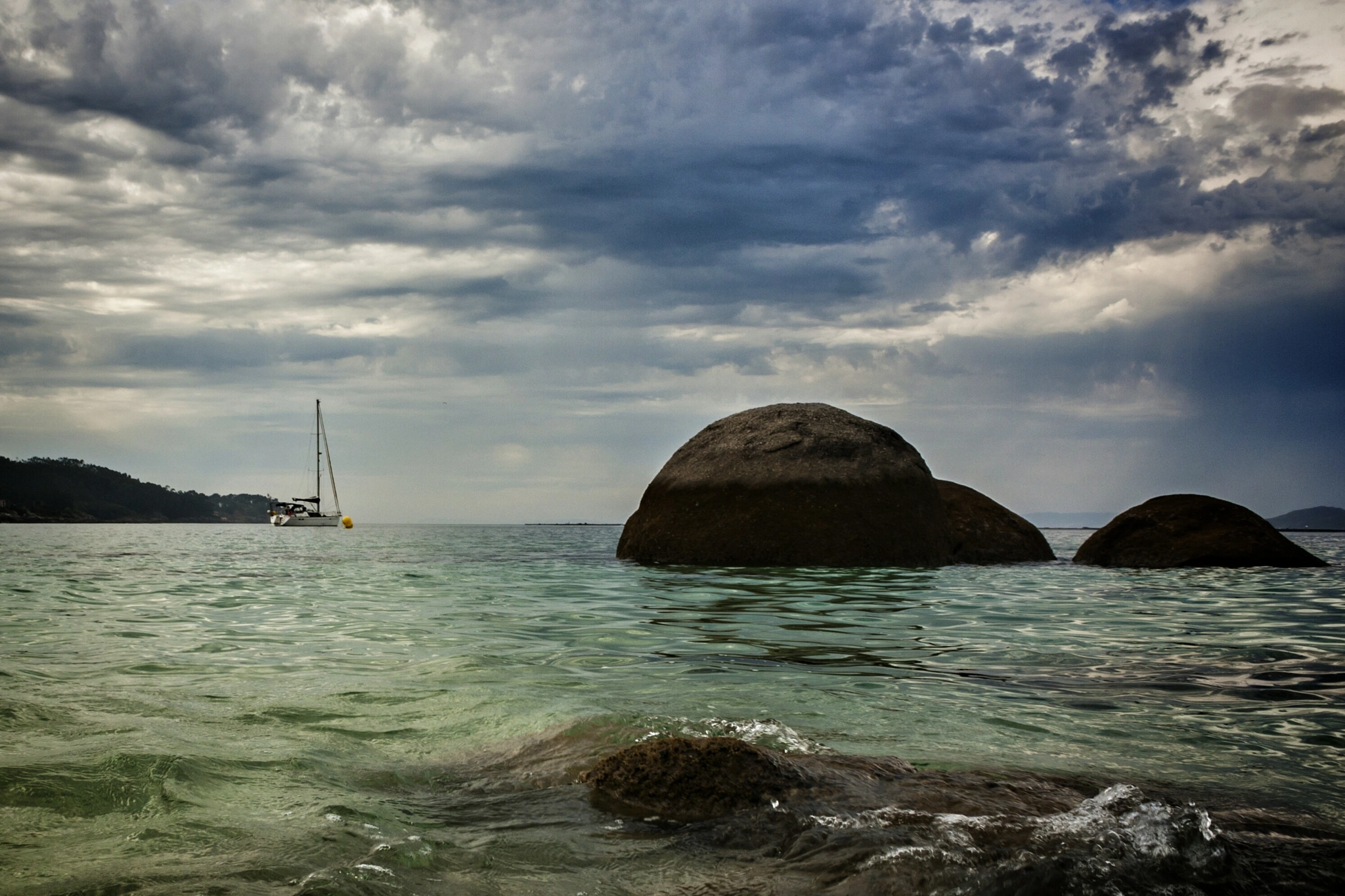 Canon EOS 40D sample photo. Playa areabrava photography