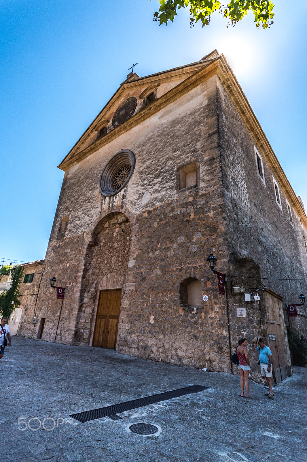 Sigma 10-20mm F4-5.6 EX DC HSM sample photo. Valldemossa monastery photography