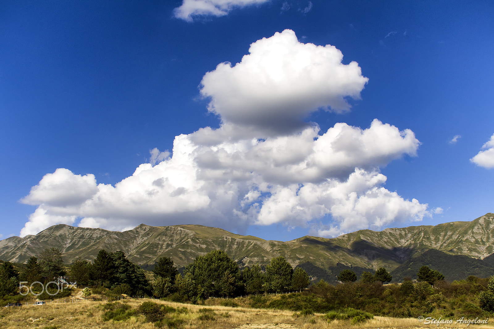 Canon EF 28-105mm f/3.5-4.5 USM sample photo. Landscape lake campotosto photography