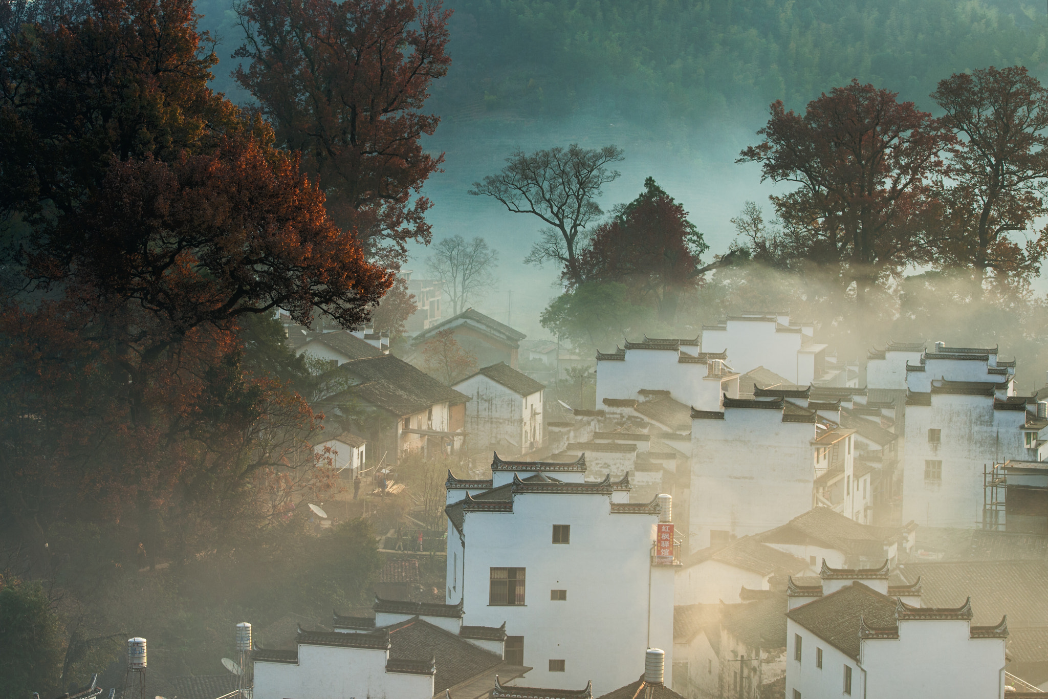 Nikon Df sample photo. Chinese village photography