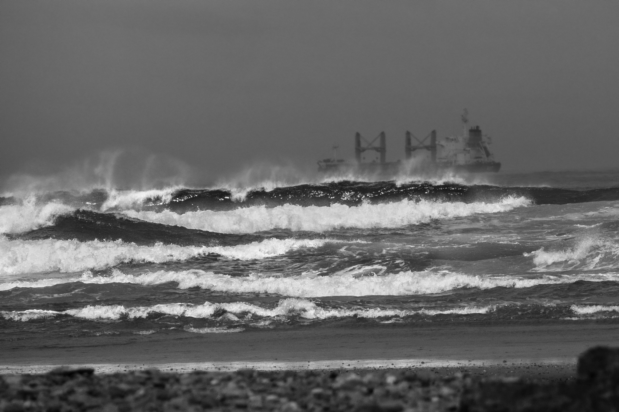 LUMIX G VARIO 45-150/F4.0-5.6 sample photo. Playa de xago photography