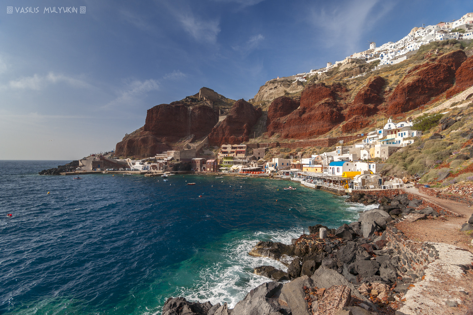 Sony Alpha DSLR-A900 + Minolta AF 17-35mm F2.8-4 (D) sample photo. Santorini photography