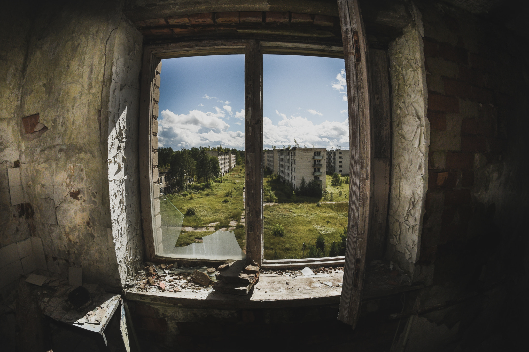 Nikon D7200 + Samyang 8mm F3.5 Aspherical IF MC Fisheye sample photo. Skrunda 1 photography