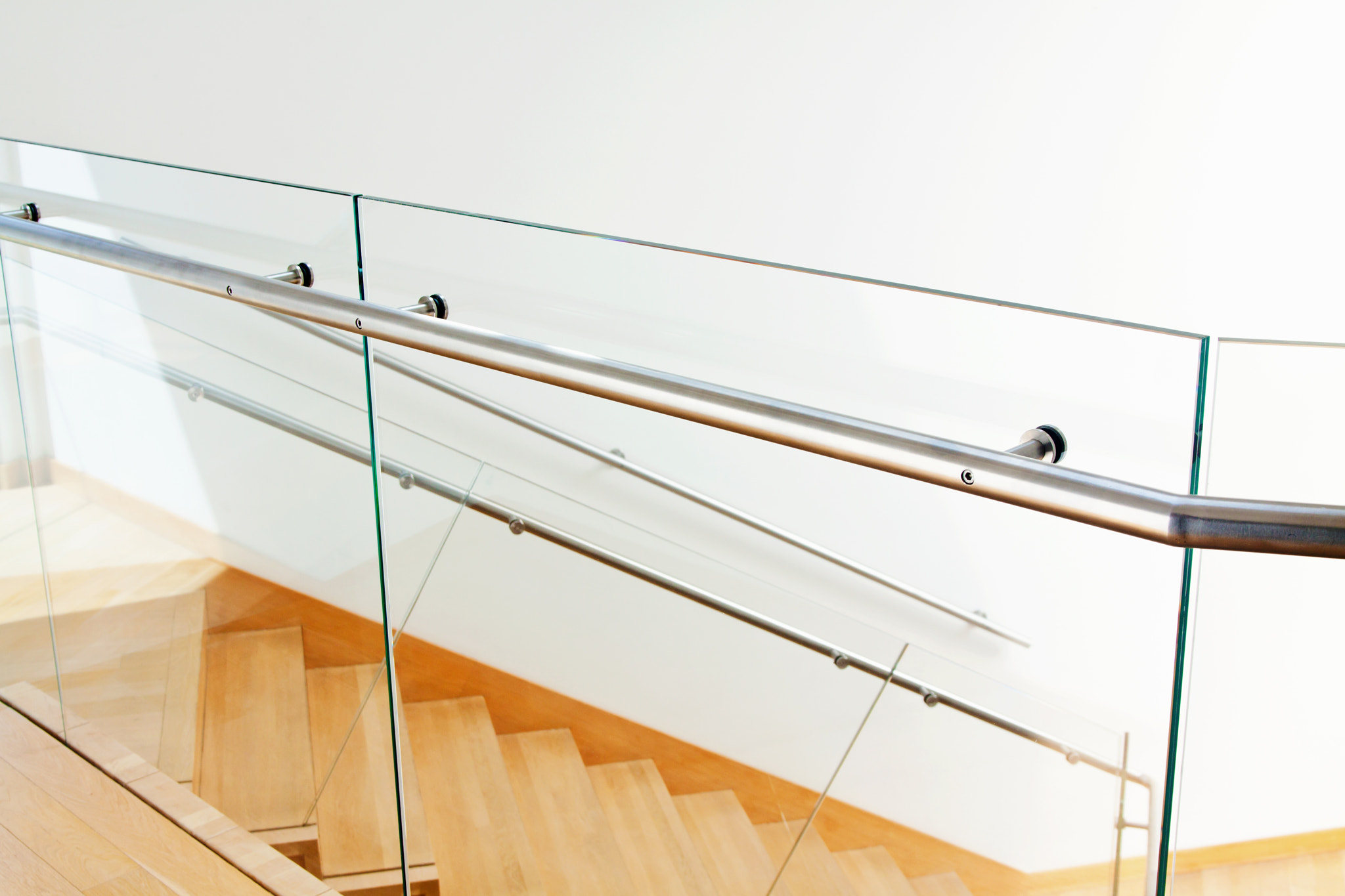 Sigma 17-70mm F2.8-4 DC Macro OS HSM sample photo. Modern interior with wooden stairs photography