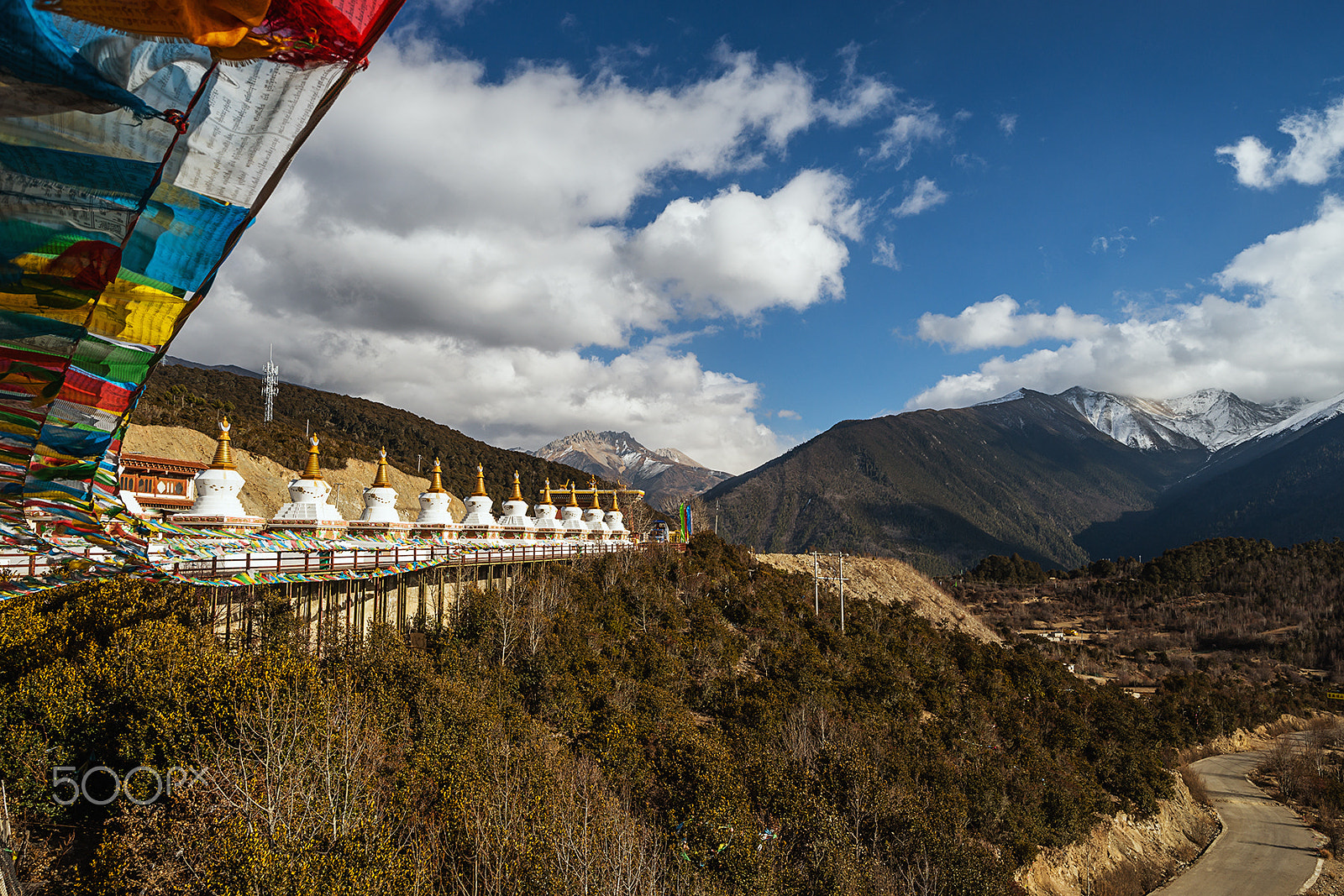 Sony Alpha a99 sample photo. White pagodas photography