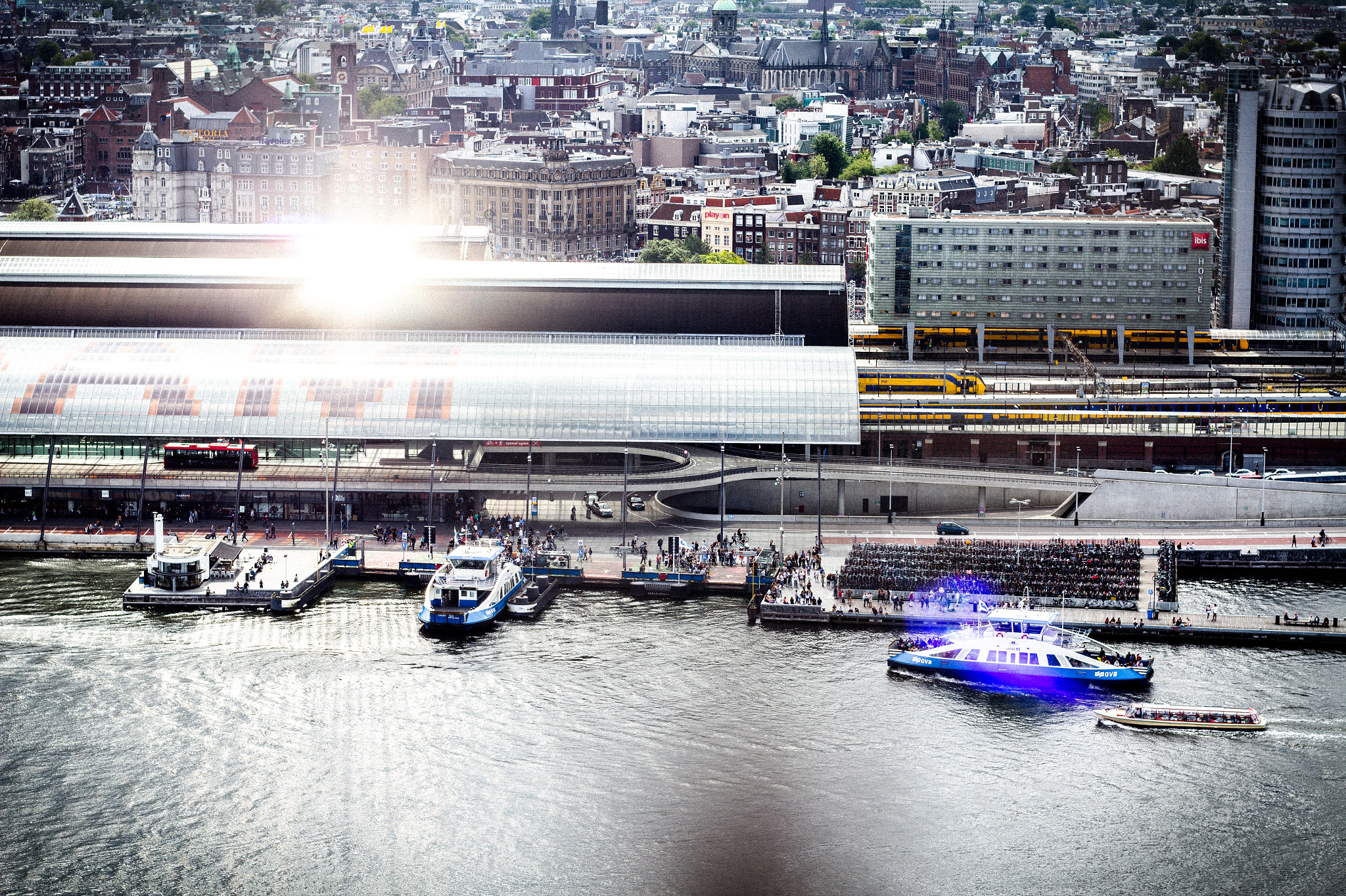 Canon EOS 60D sample photo. A'dam from the heights photography