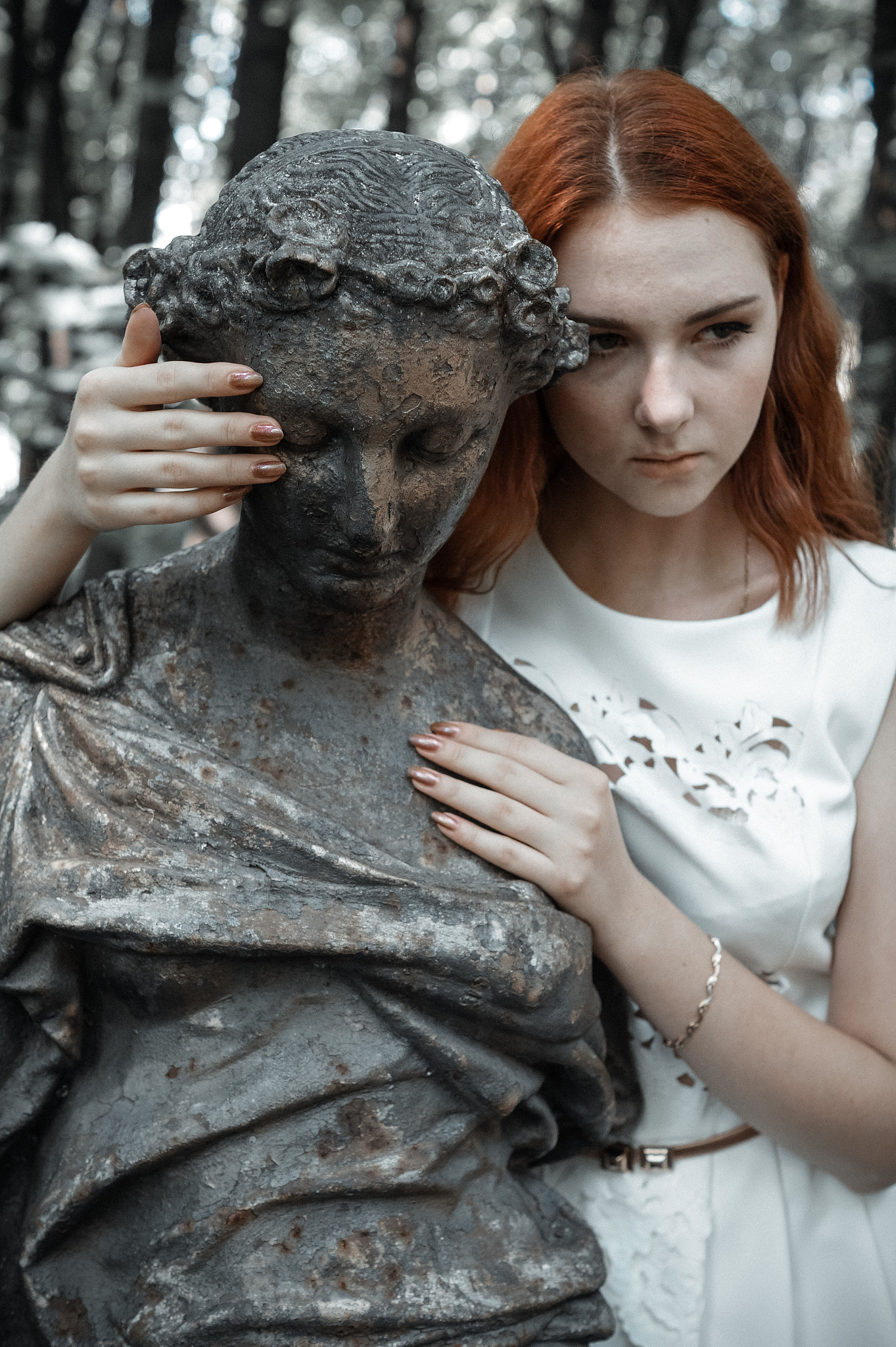 Sony SLT-A58 + Sony DT 35mm F1.8 SAM sample photo. Ancient greek goddess photography
