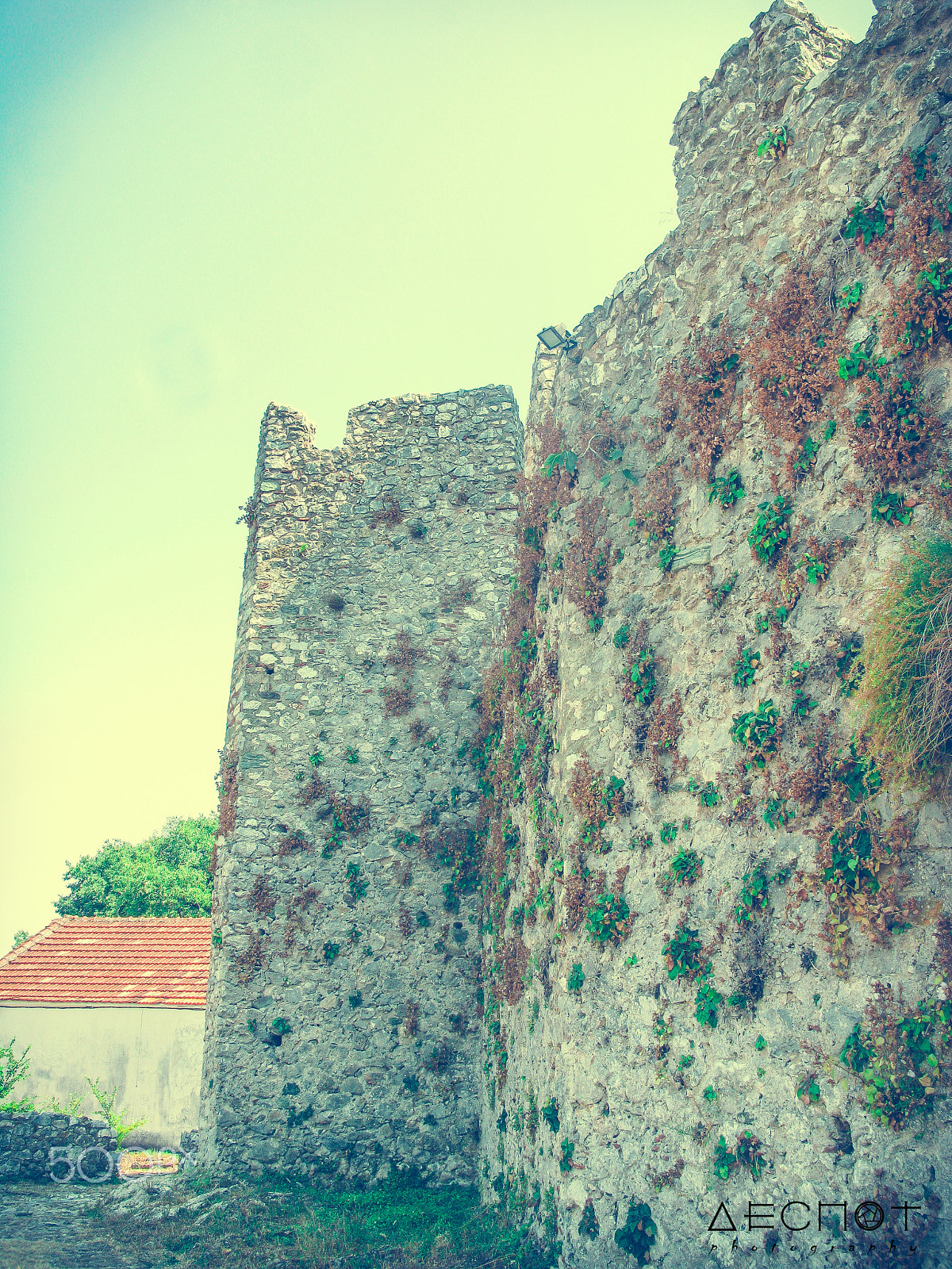 Canon POWERSHOT A650 IS sample photo. Citadel tower of platamonas castle photography