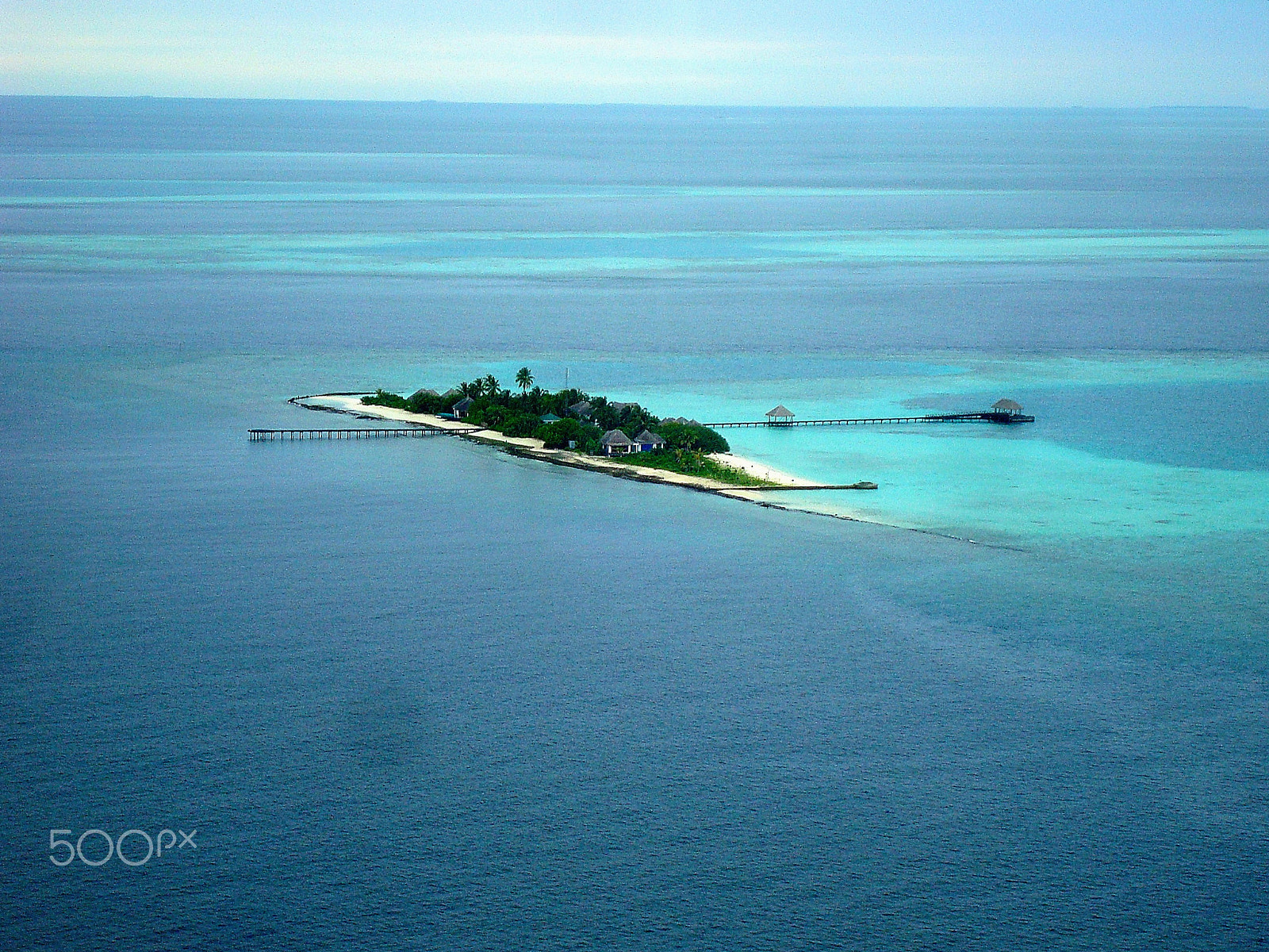 Sony DSC-W90 sample photo. A resort in maldives photography