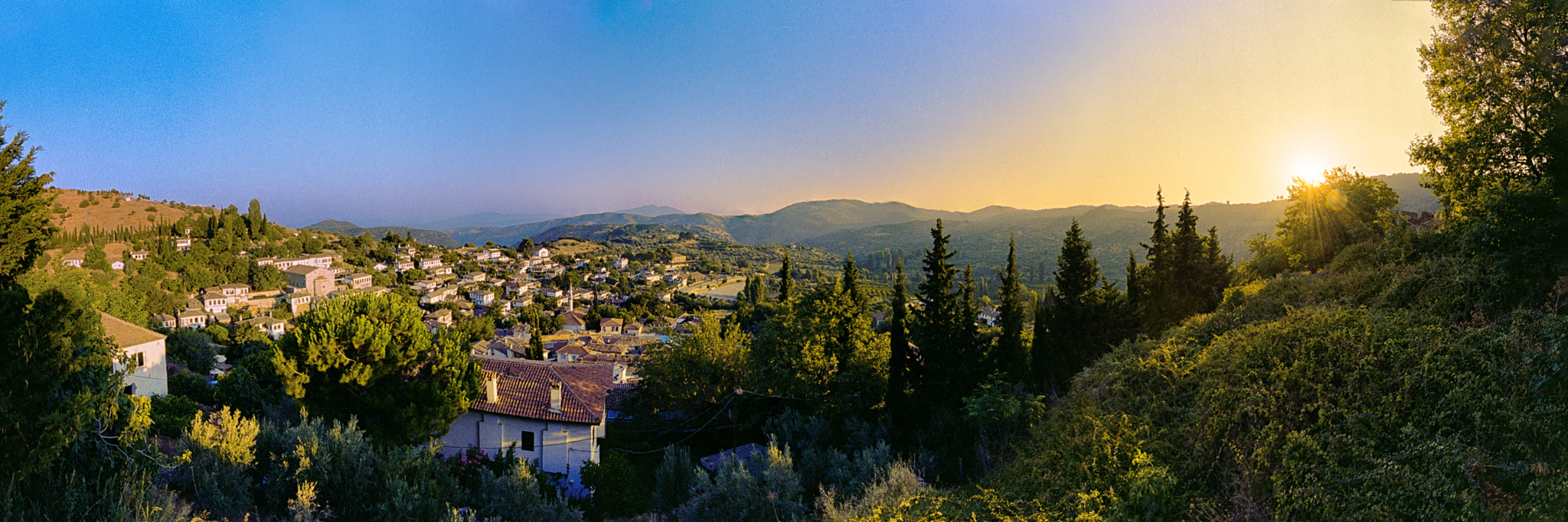 Nikon D800E + AF Micro-Nikkor 60mm f/2.8 sample photo. Sunrise in sirince photography