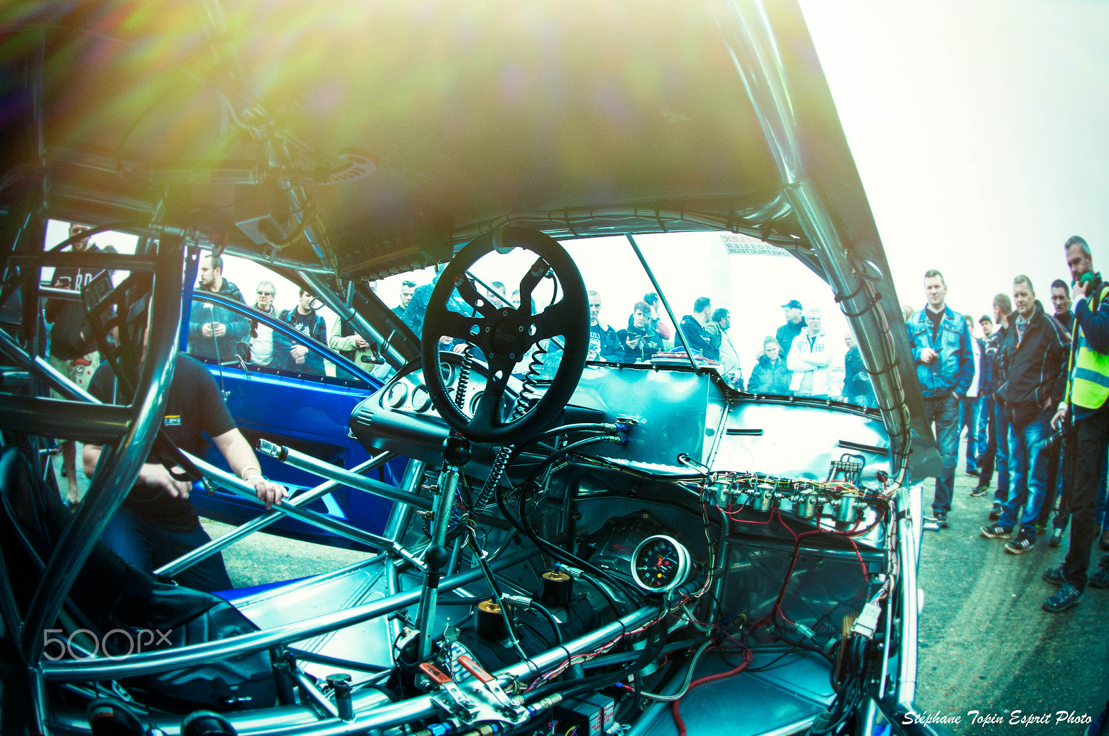 Nikon AF DX Fisheye-Nikkor 10.5mm F2.8G ED sample photo. Dragster photography