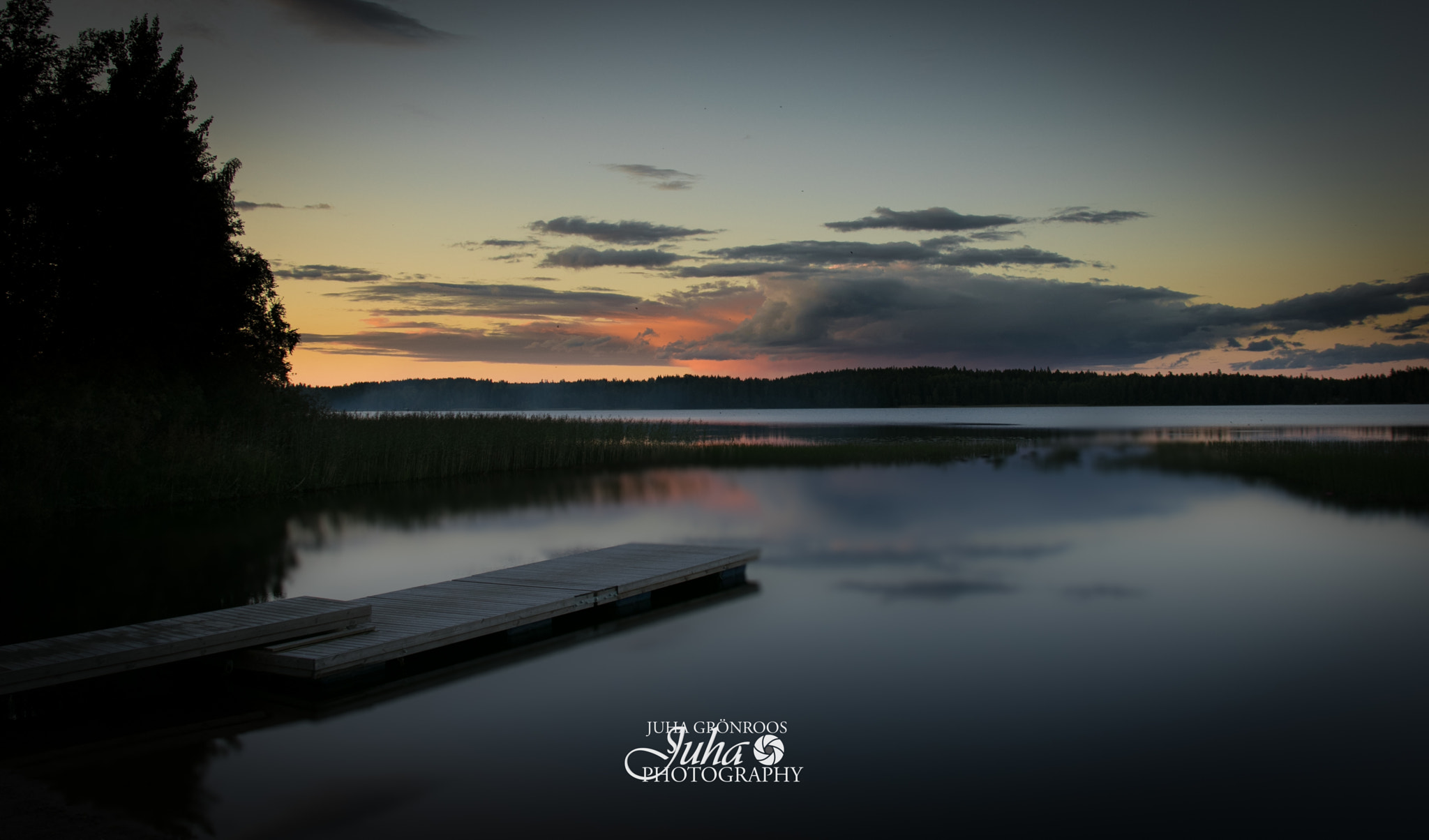 Sigma 17-70mm F2.8-4 DC Macro OS HSM sample photo. Lake käyrälampi at dawn photography