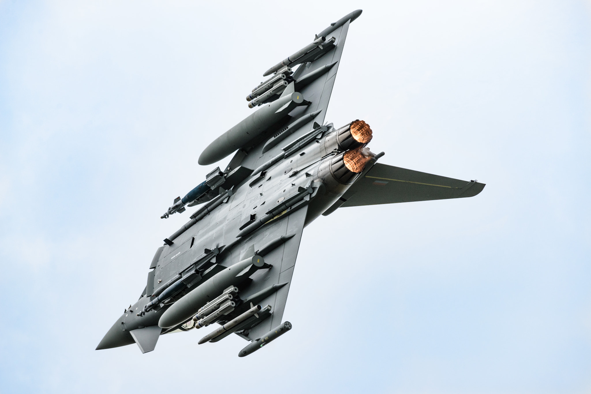 Nikon AF-S Nikkor 300mm F2.8G ED VR II sample photo. Eurofighter typhoon fgr 4 photography
