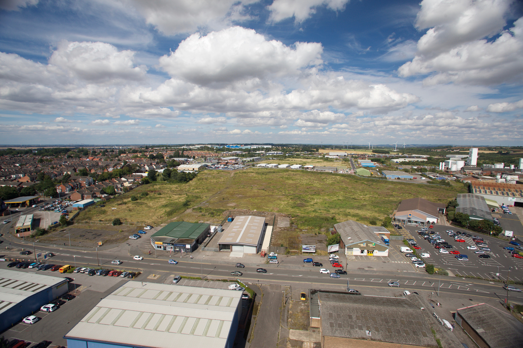 Canon EF 17-35mm f/2.8L sample photo. Tower block photography