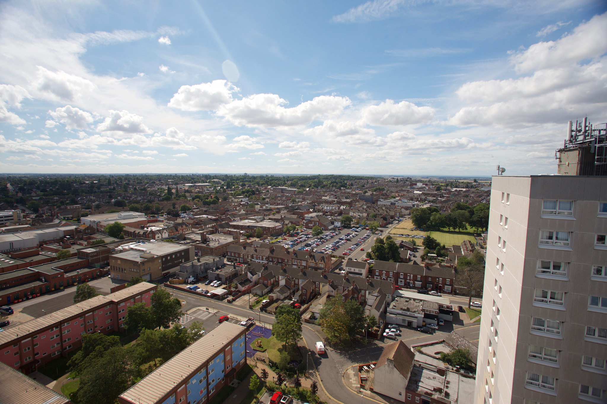 Canon EF 17-35mm f/2.8L sample photo. Tower block photography