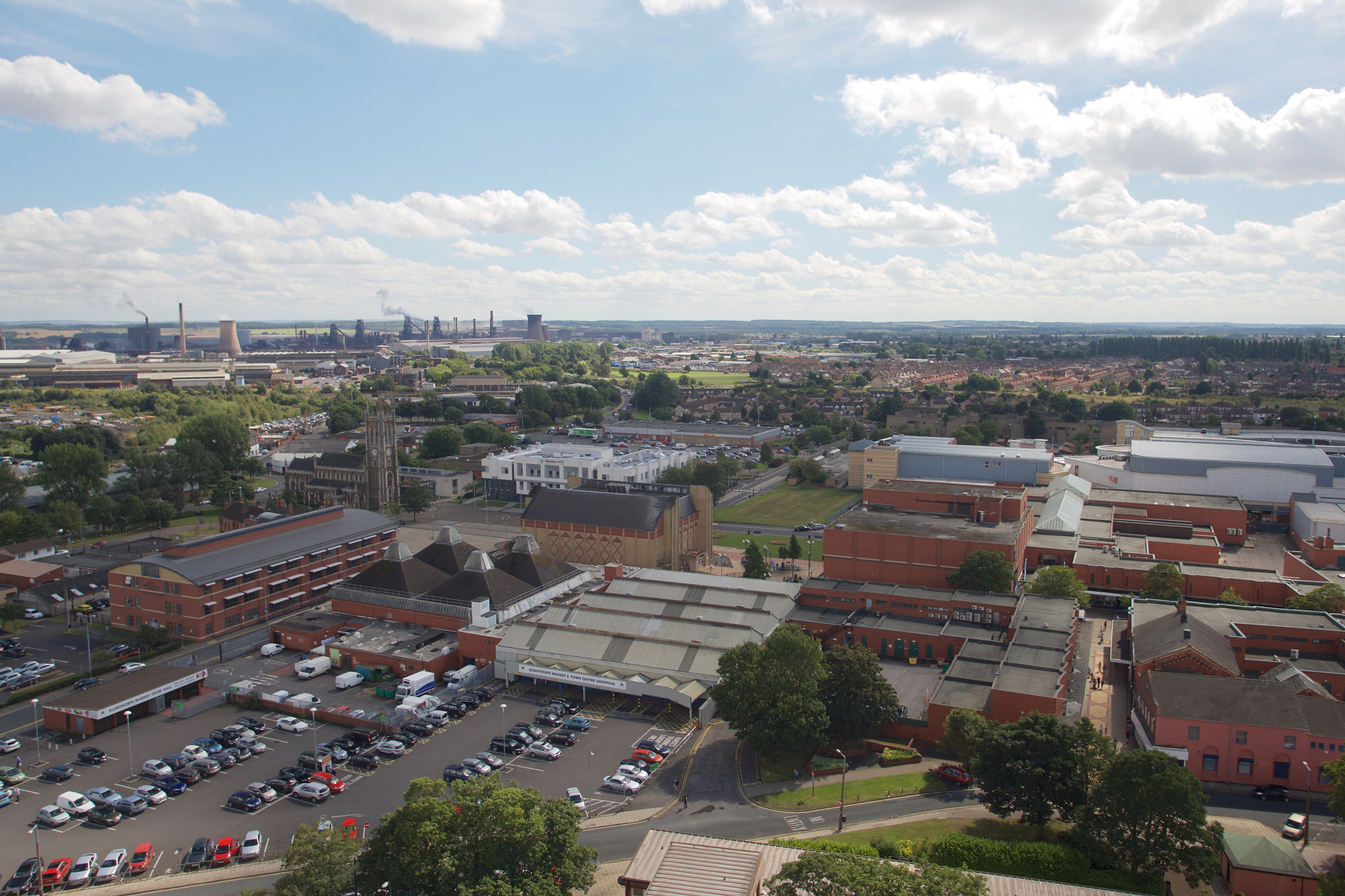 Canon EF 17-35mm f/2.8L sample photo. Tower block photography