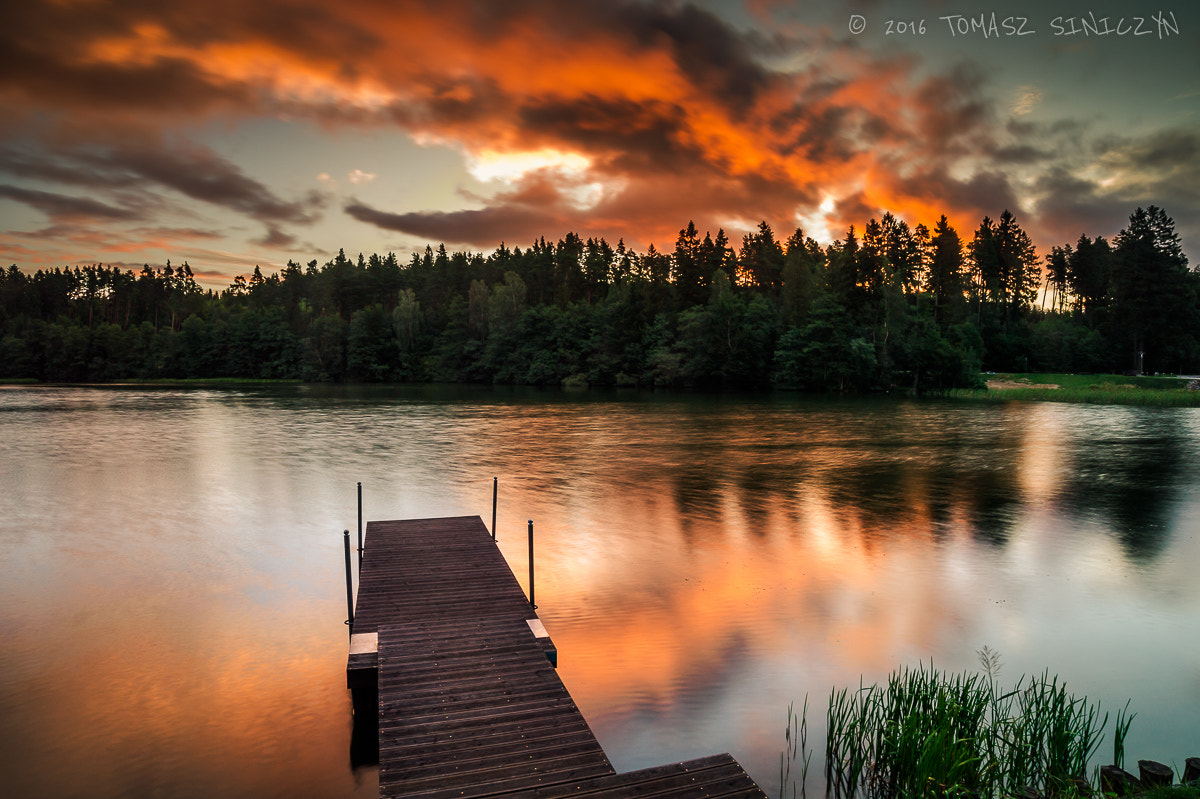 Samsung NX11 + Samsung NX 12-24mm F4-5.6 ED sample photo. Sky on fire photography