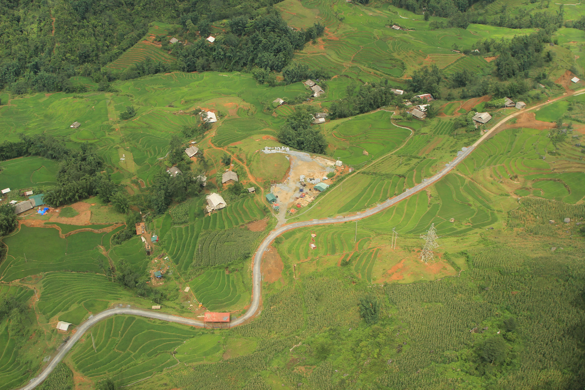 Canon EOS 600D (Rebel EOS T3i / EOS Kiss X5) sample photo. A part of sapa from above photography