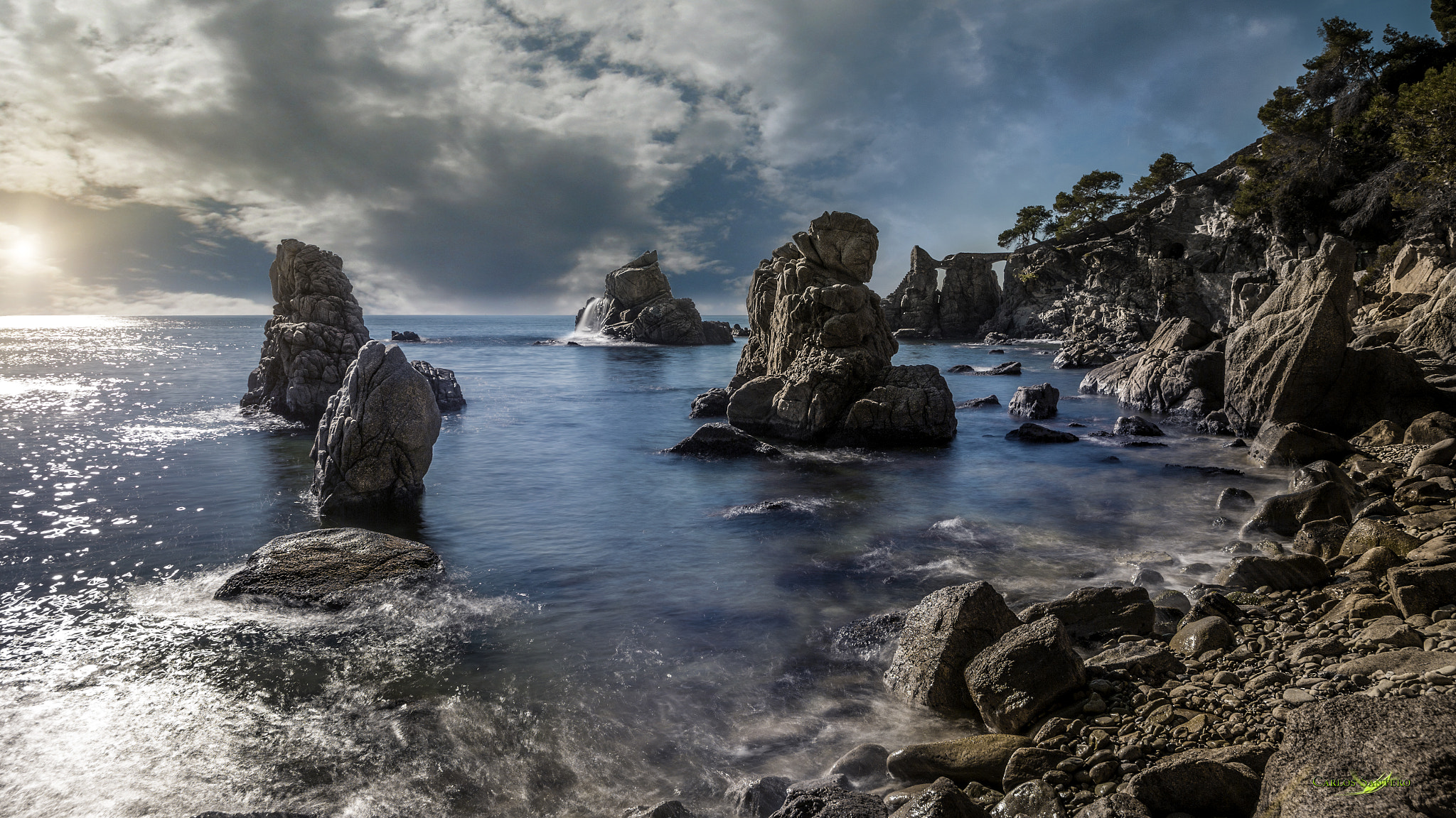 Sigma 24-70mm F2.8 EX DG Macro sample photo. Cala frares photography