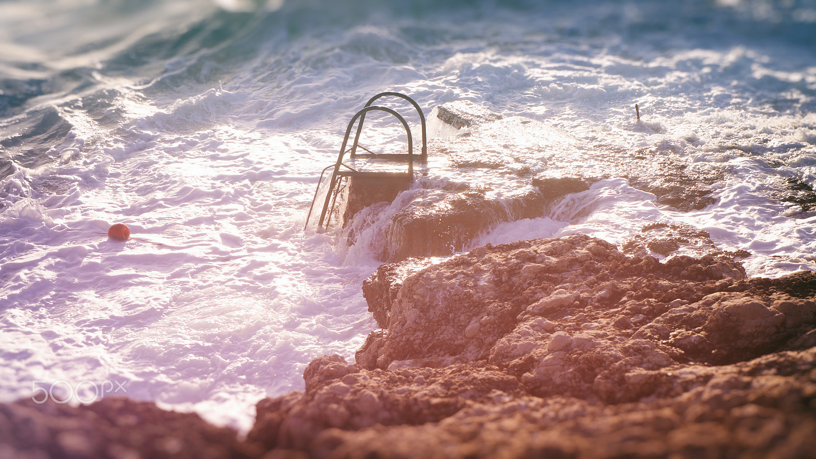 Sony Alpha NEX-C3 sample photo. Wild waves photography