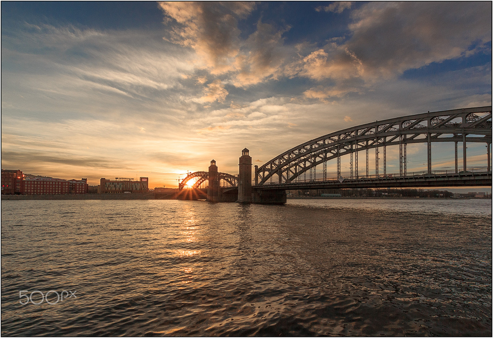Sigma 10-20mm F3.5 EX DC HSM sample photo. Evening bridge photography