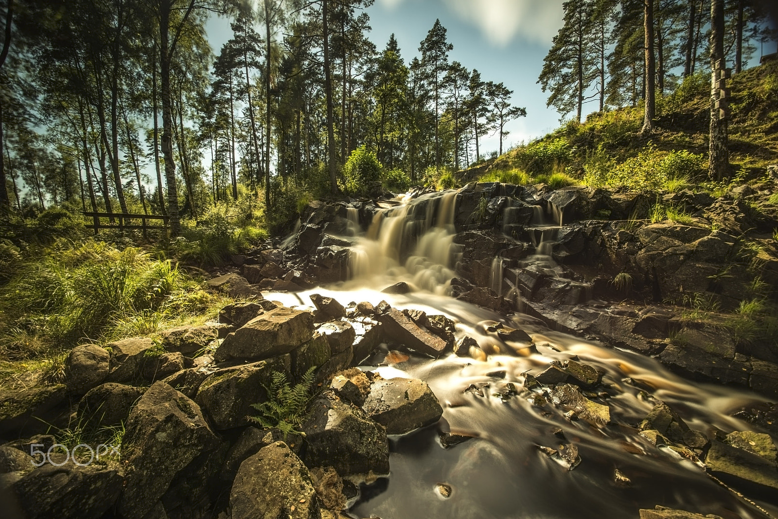 Nikon D610 + Sigma 12-24mm F4.5-5.6 II DG HSM sample photo. Waterfall photography