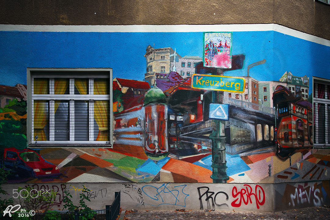VR 24-105mm F/4.0 G sample photo. Murales @ kreuzberg photography