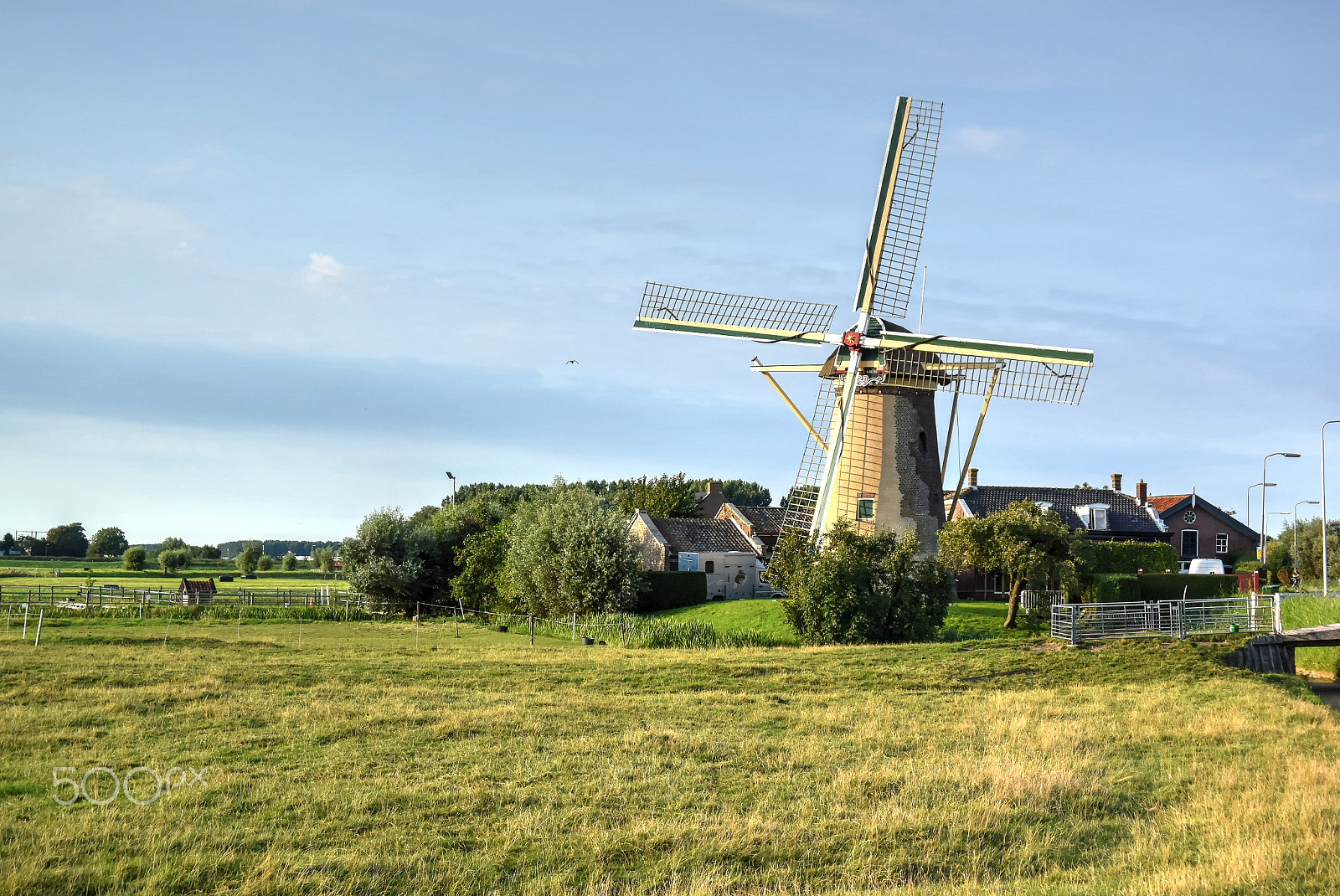 Nikon 1 J4 sample photo. Windmill maasland netherlands photography