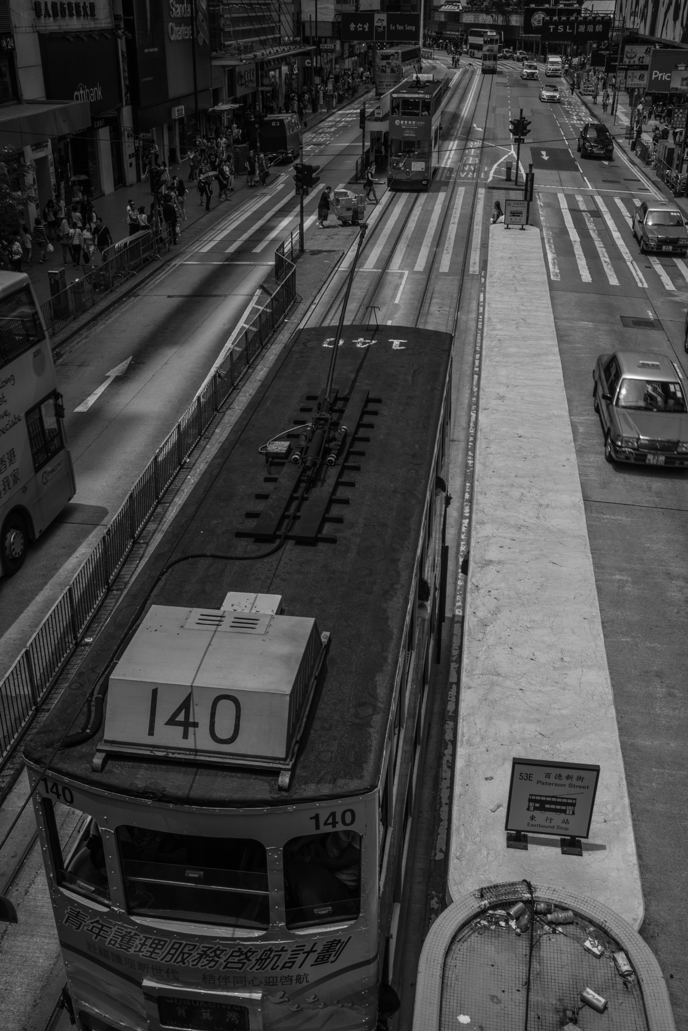 Leica Summilux-M 35mm F1.4 ASPH sample photo. Hk street and electric car photography