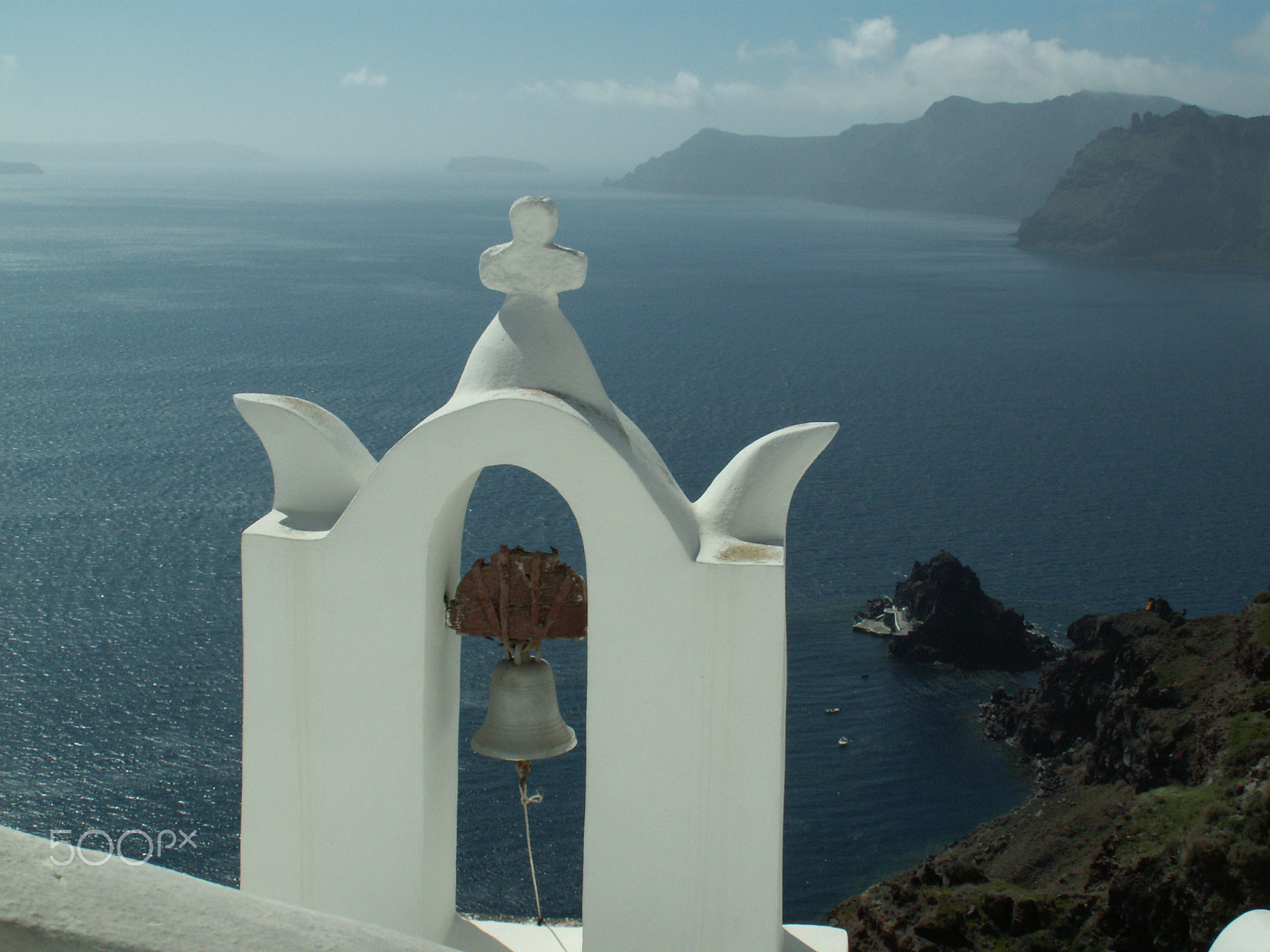 KONICA MINOLTA DiMAGE Z5 sample photo. Oia santorini photography