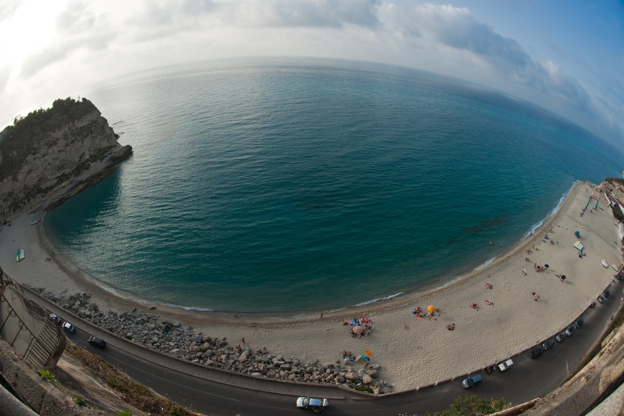 Sony Alpha DSLR-A900 + Sony 16mm F2.8 Fisheye sample photo. Tropea, italy photography