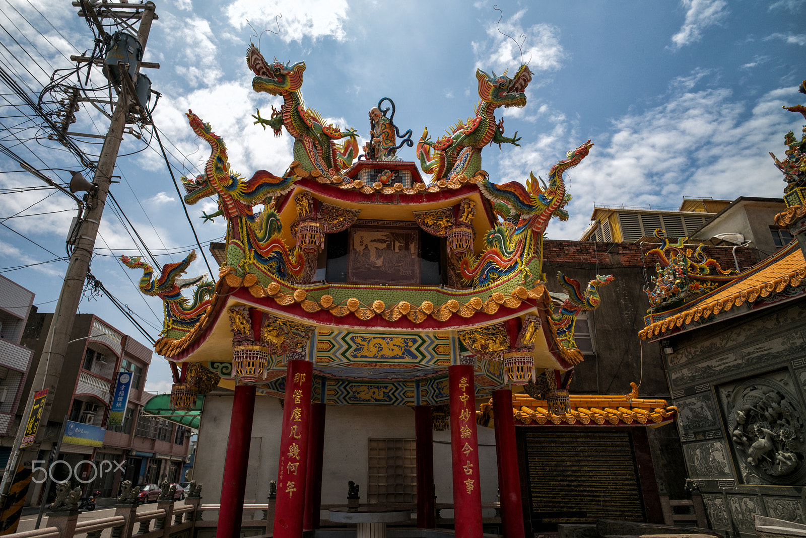 Leica Super-Elmar-M 21mm F3.4 ASPH sample photo. Lung shing temple, taiwan photography