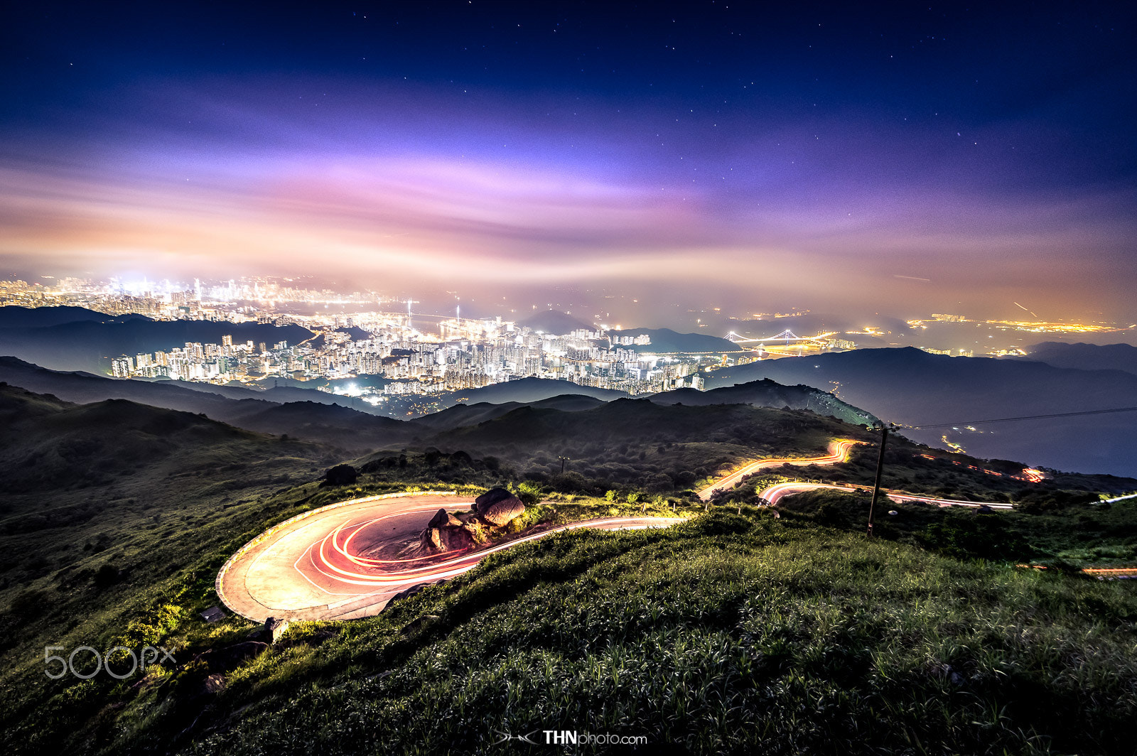 Pentax K-3 sample photo. Hong kong city overlook photography