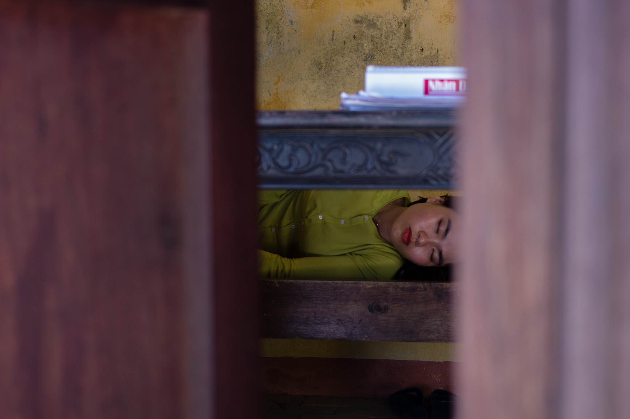 Canon EF 40mm F2.8 STM sample photo. Sleeping moulan photography