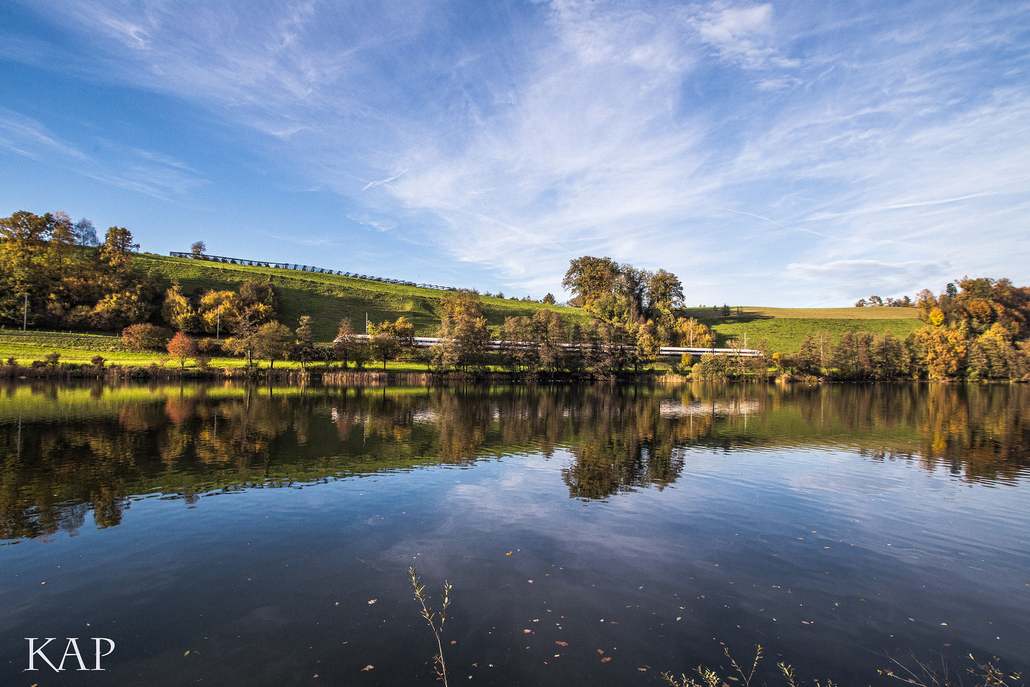 Sigma 20mm EX f/1.8 sample photo. Lake in blue photography