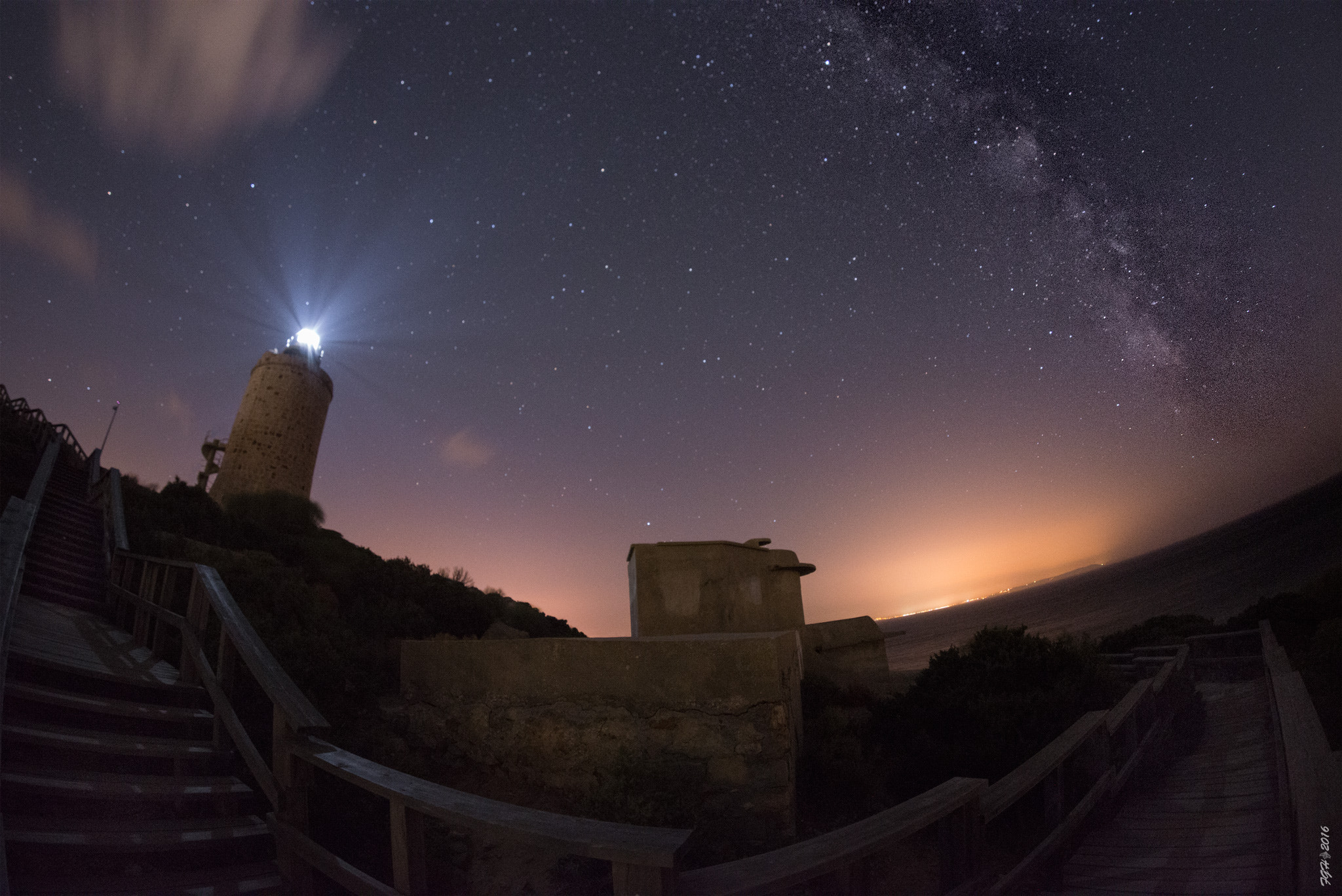 Samyang 12mm F2.8 ED AS NCS Fisheye sample photo. Two countries, two cultures, one universe, one way photography