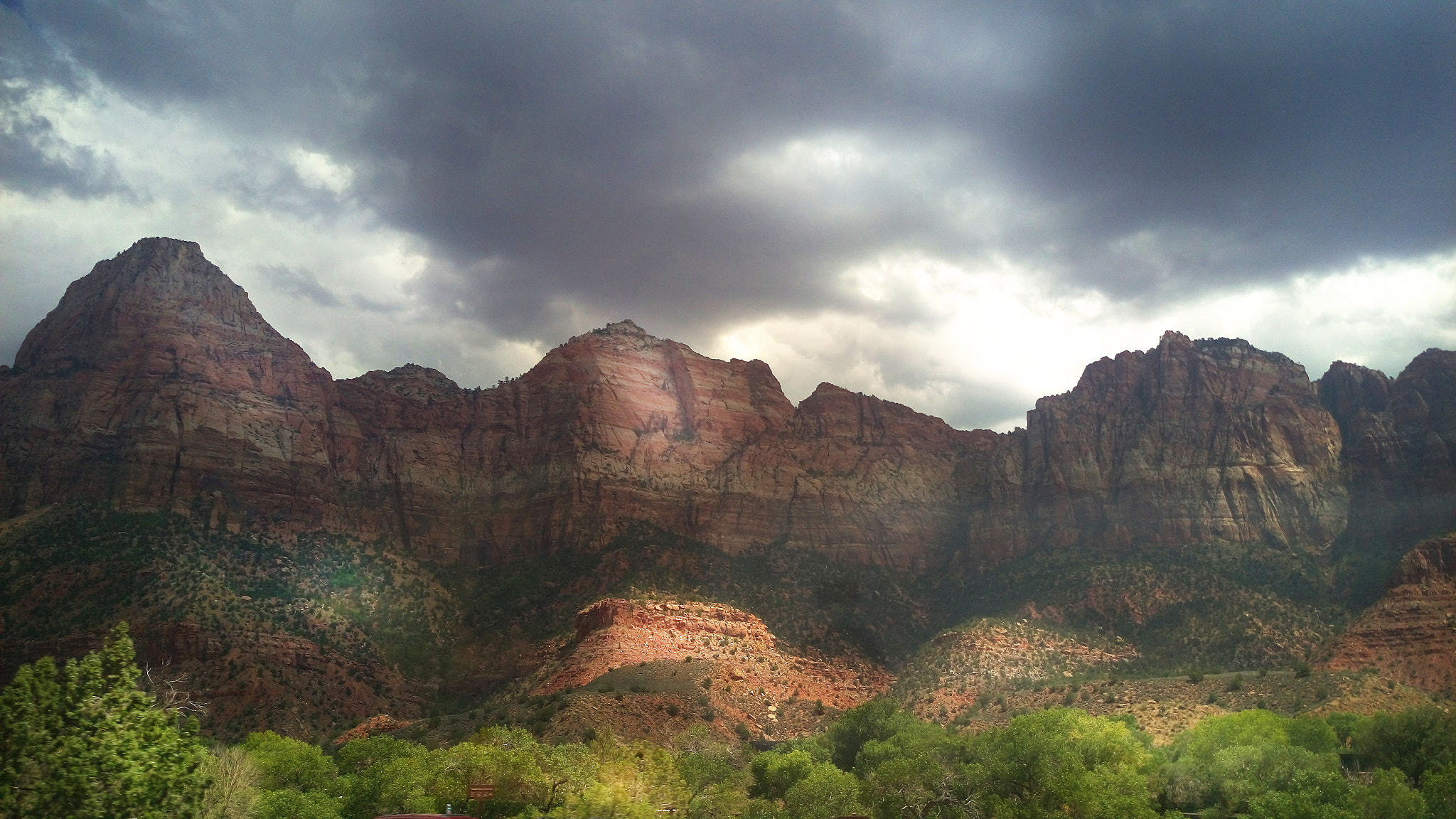 HTC ONE M9+ sample photo. Zion national park photography