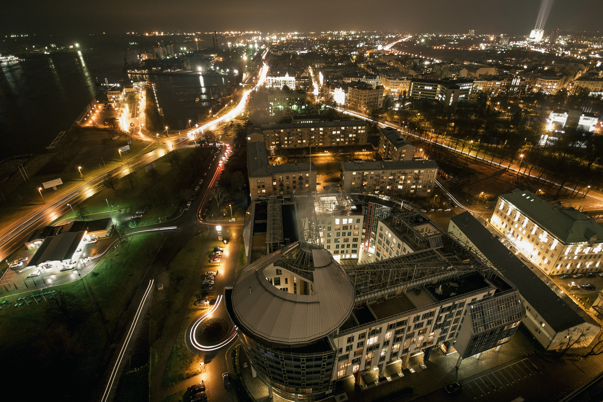 Canon EOS 30D sample photo. Riga from above photography