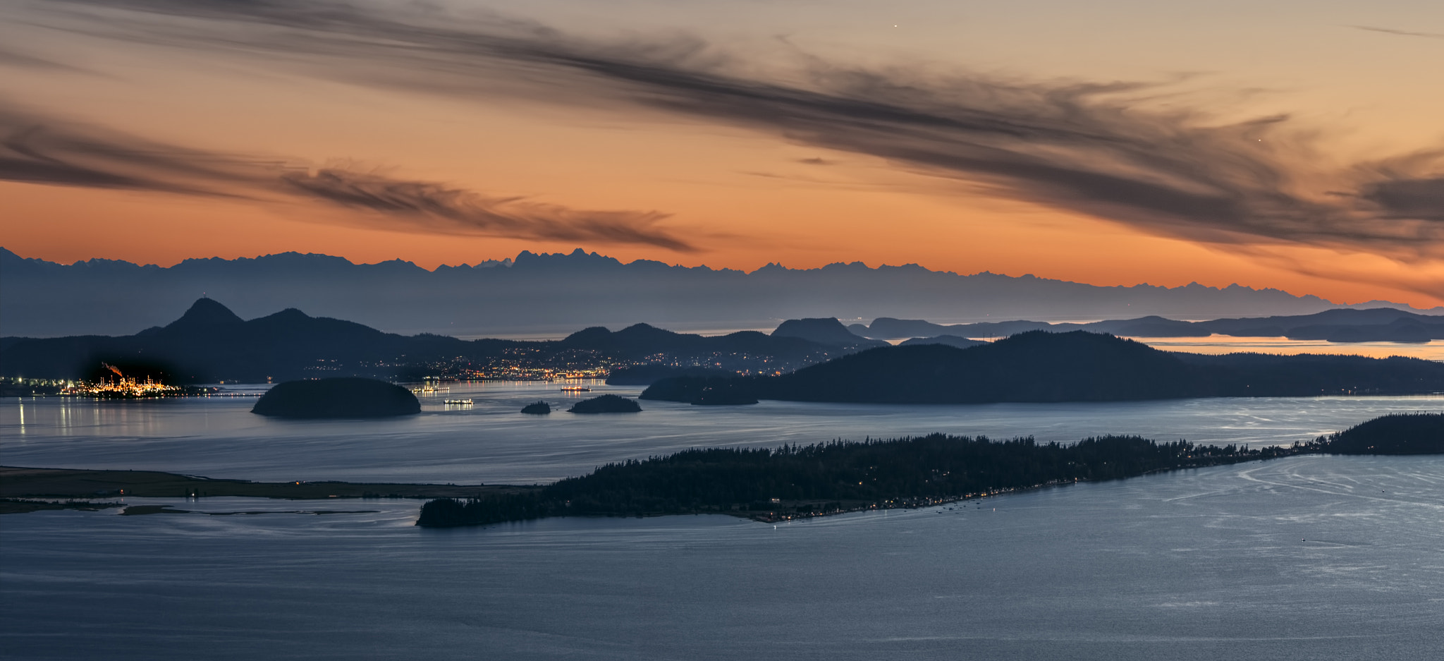 Nikon D3X sample photo. Toward anacortes photography