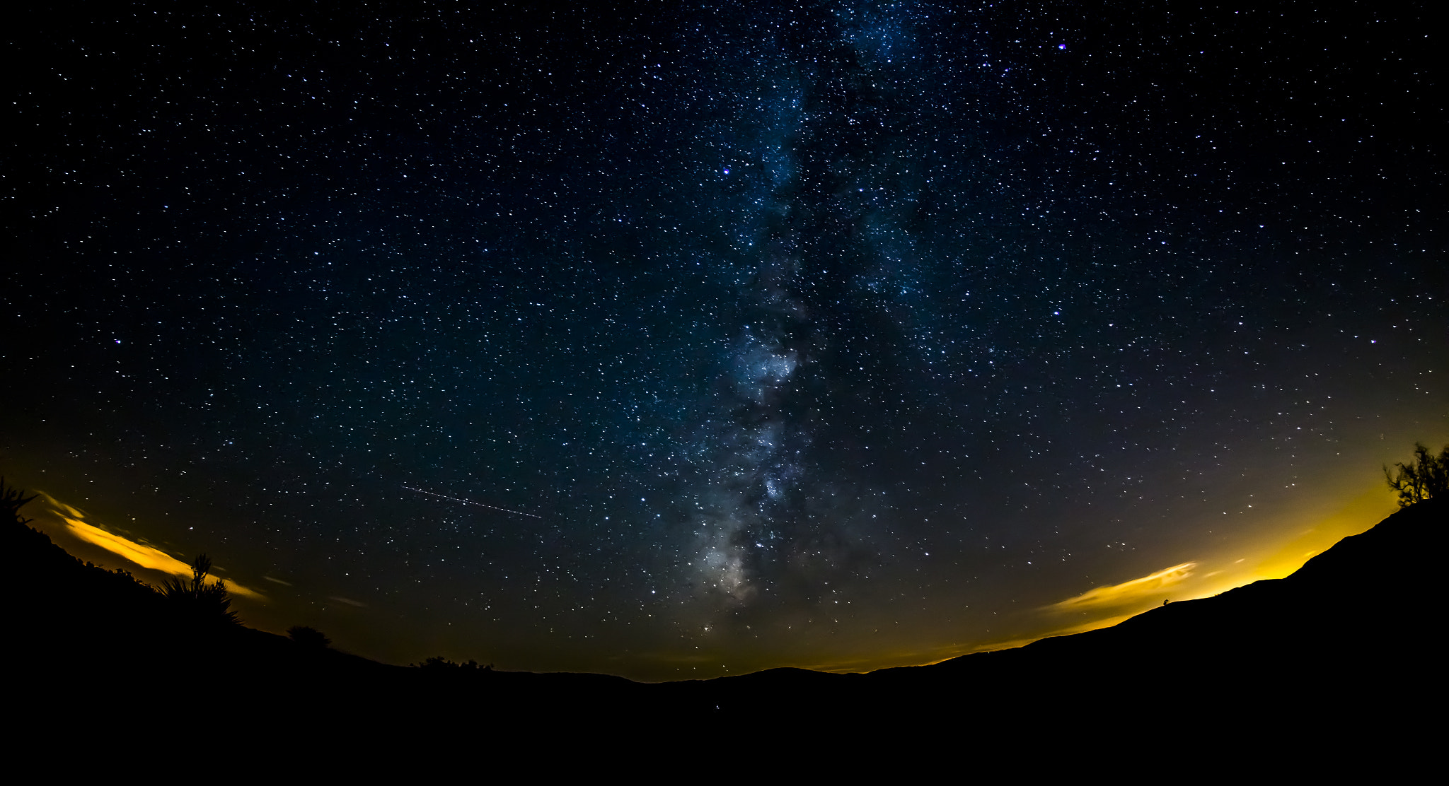 Sony SLT-A57 + Sigma 10mm F2.8 EX DC HSM Diagonal Fisheye sample photo. Milkyway photography