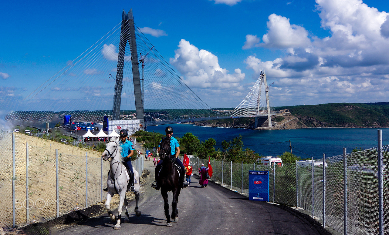 Pentax smc DA 12-24mm F4.0 ED AL (IF) sample photo. Yavuz sultan selim bridge. opened service. photography